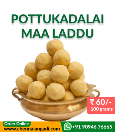 Pottukadalai | Maa Laddu