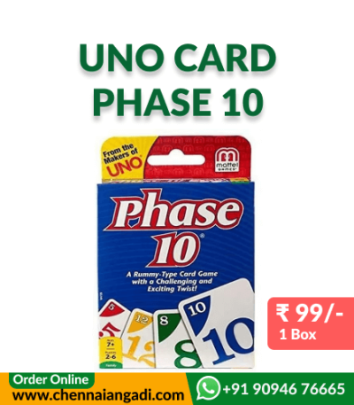 UNO Card Phase 10