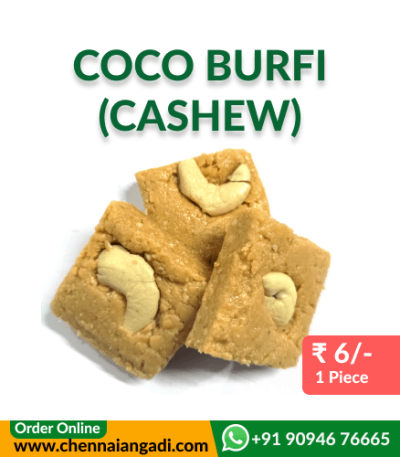 Coco Burfi Cashew