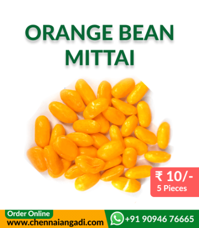 Orange Bean Mittai