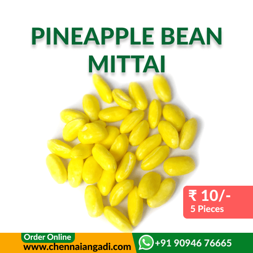 Pineapple Bean Mittai Pineapple Bean Mittai
